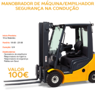 Manobrador de Máquina/Empilhador Segurança na Condução | 28 de abril