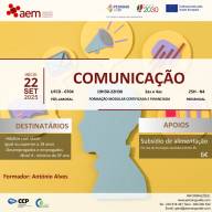 FORMAÇÃO FINANCIADA PÓS-LABORAL: 0704 - Comunicação - 25H | N4 | 22 Setembro
